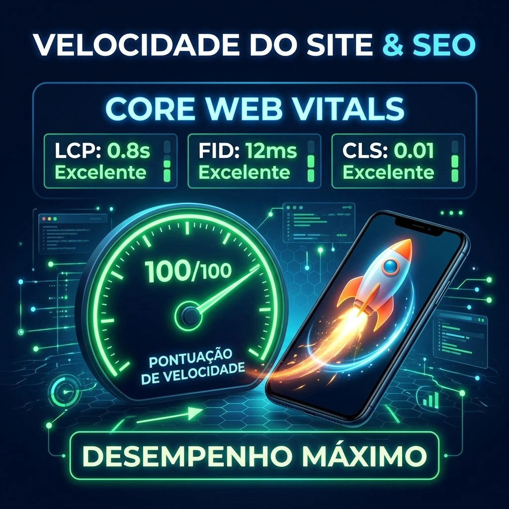 Core Web é Vitals e Velocidade do Site